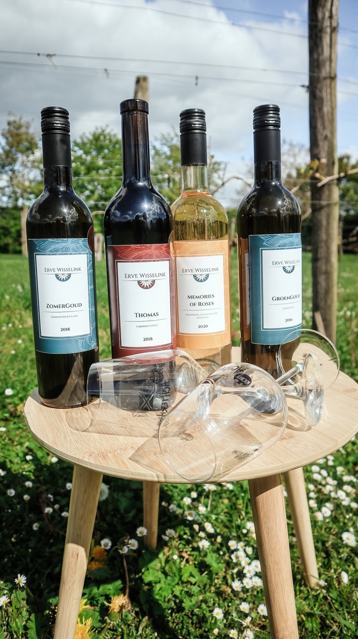 Mini wijnproeverij terras Eibergen Achterhoek