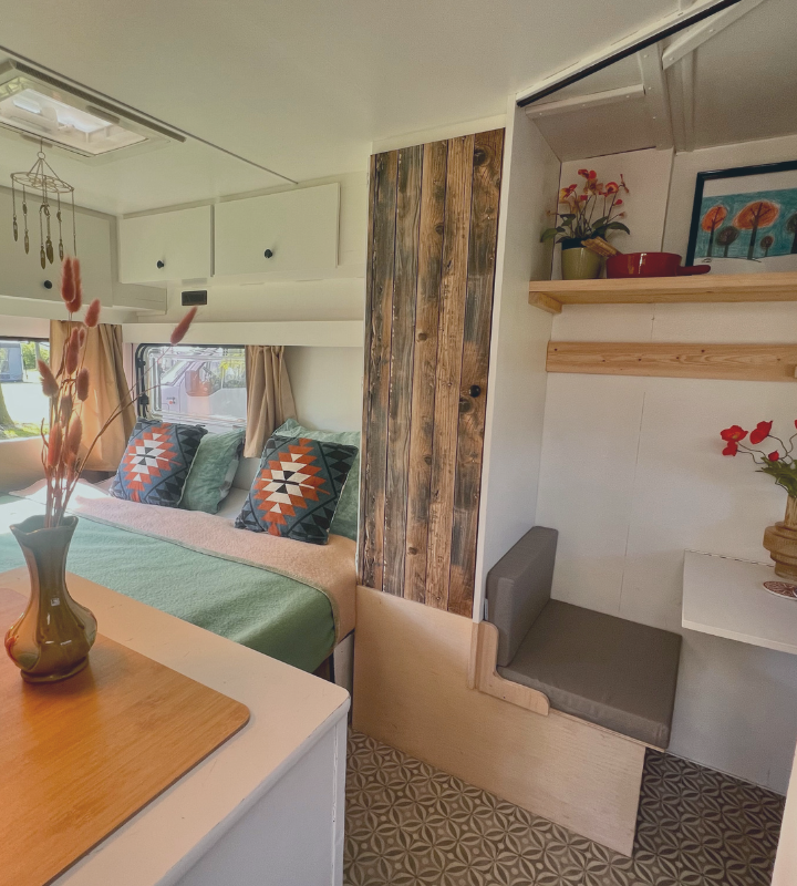 ingerichte caravan huren